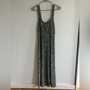 Sleeveless Free People Black Floral Maxi Dress